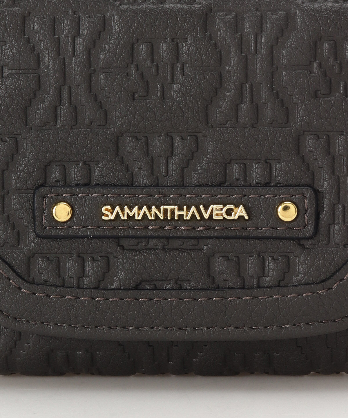 Samantha Vega「エンボスクロス折財布」|財布|