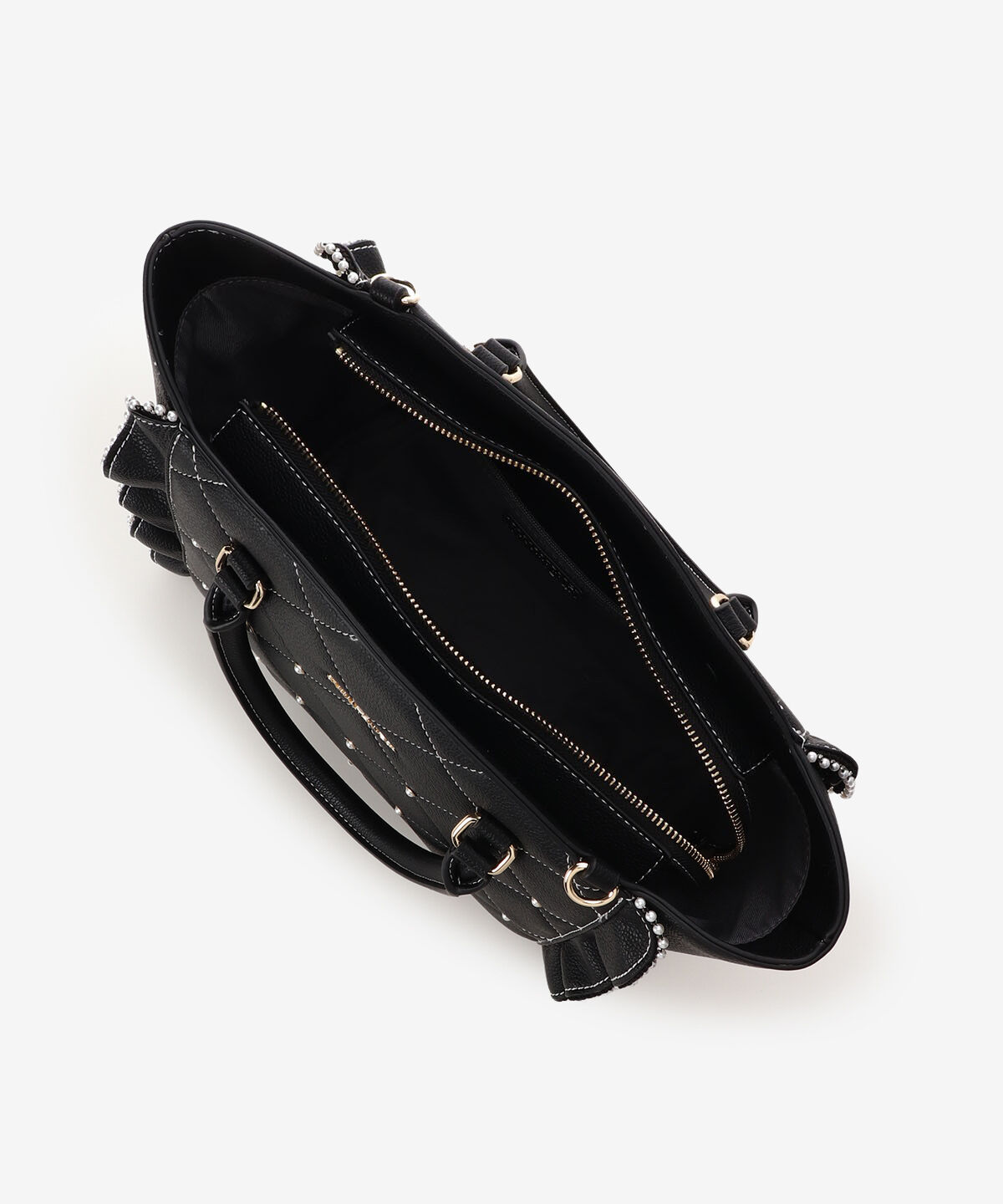 Samantha Vega「キルティングパールフラッター（小）」|ハンドバッグ|