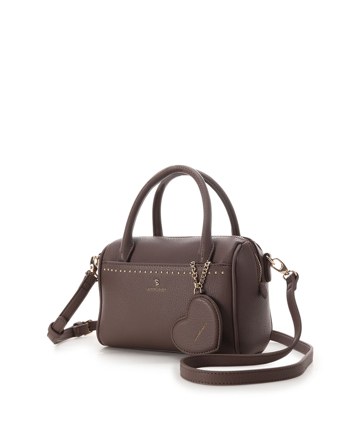 Samantha Vega「スタンダードキュートスタッズミニボストンバッグ」|ショルダー・メッセンジャー|