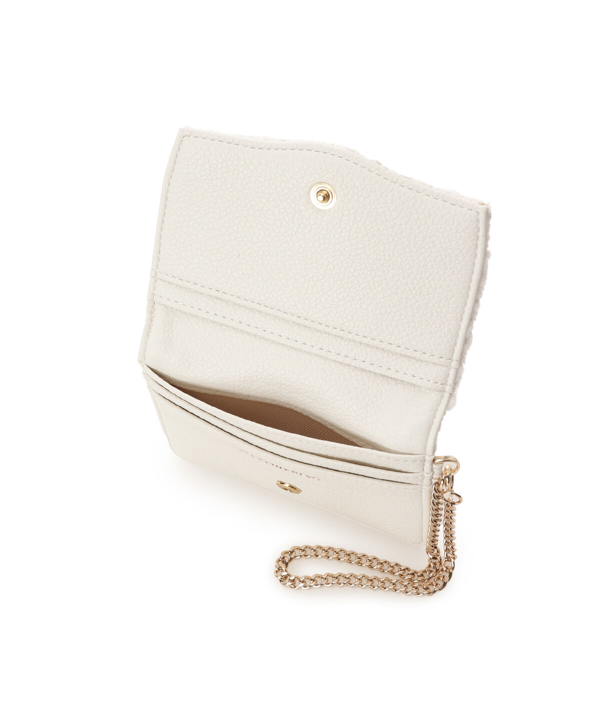 Samantha Vega「ソリッドリボンツイードパスケース」|定期入れ|