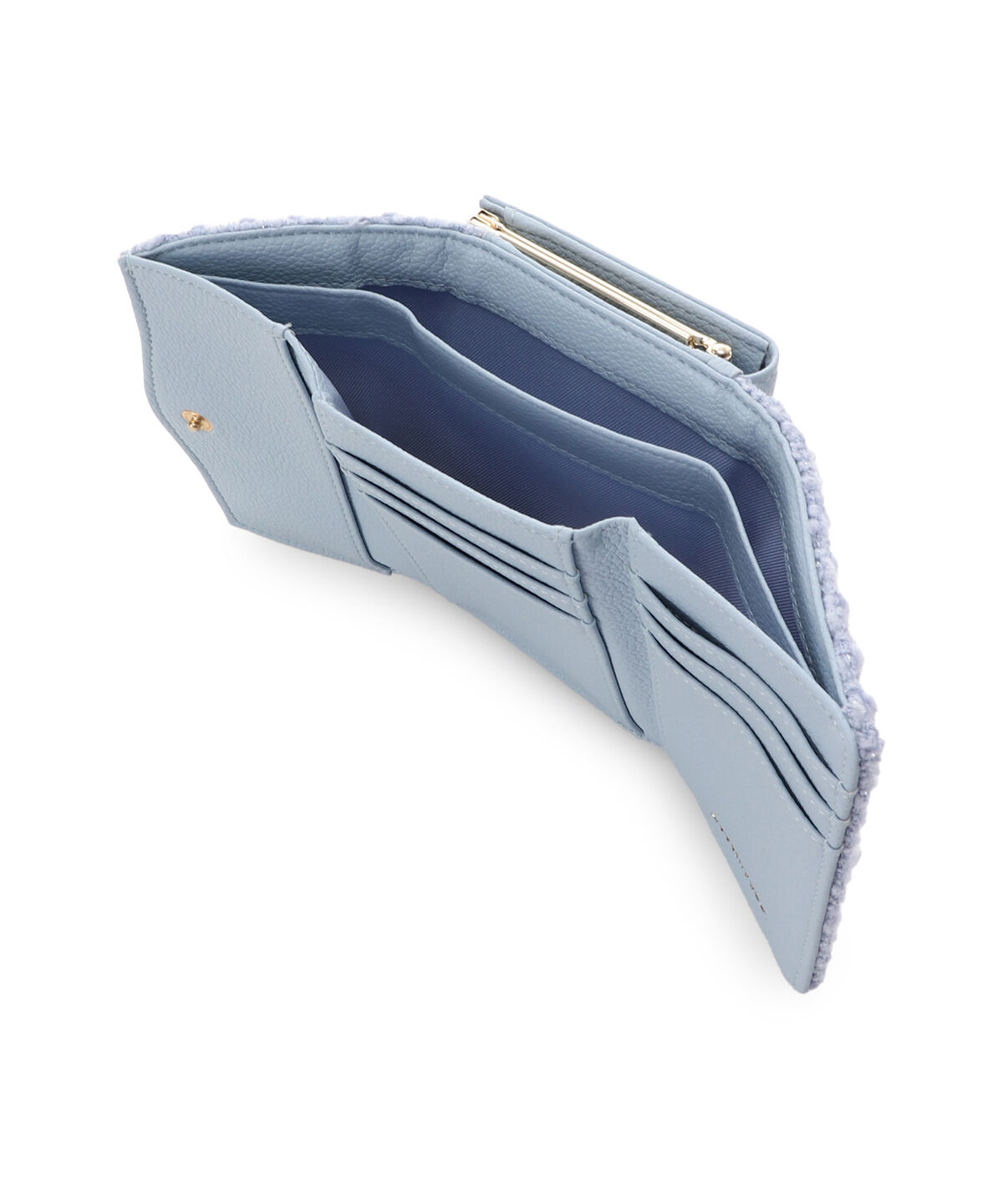 Samantha Vega「ソリッドリボンツイード折財布」|財布|