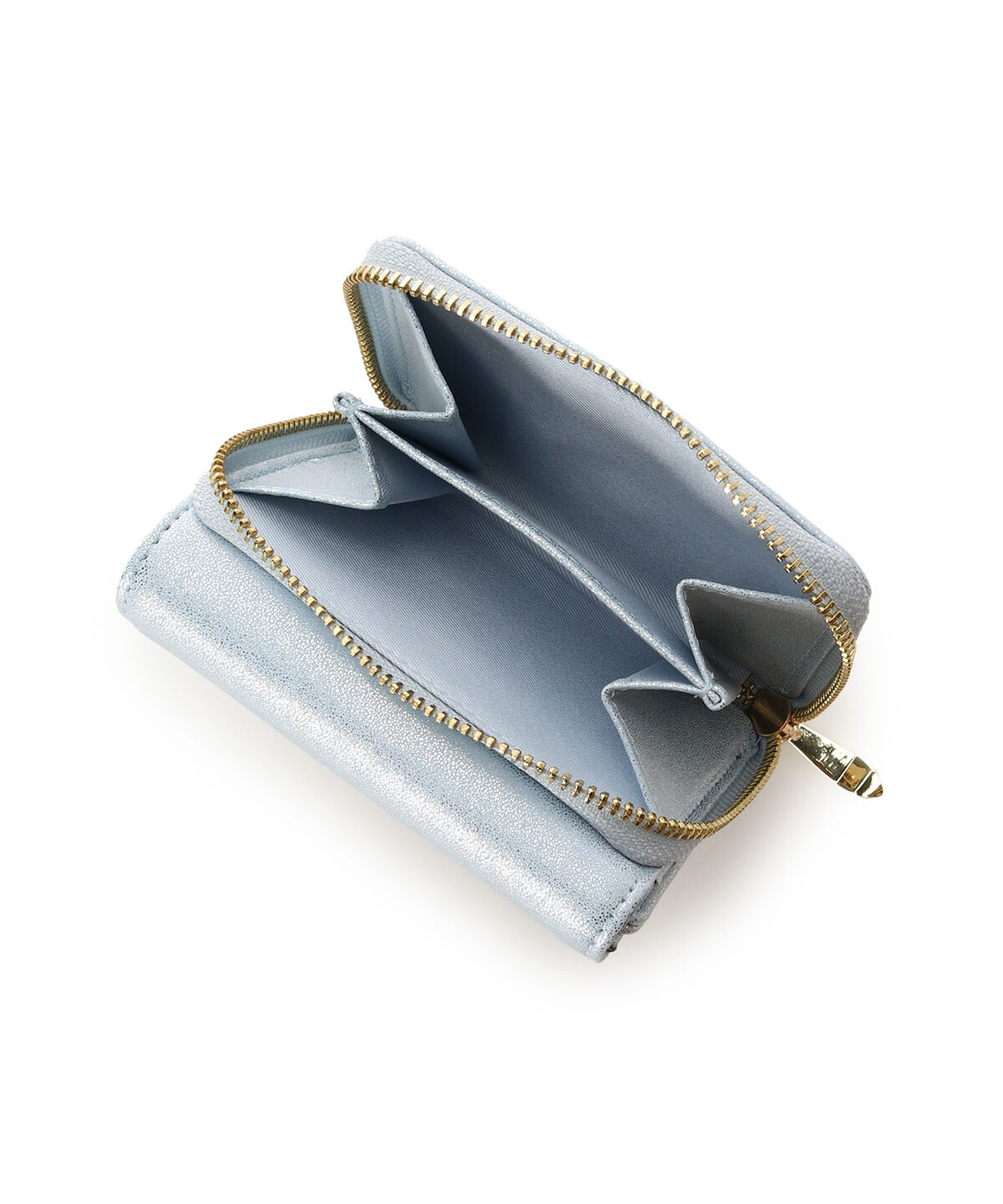 Samantha Vega「アクセントリボンラメ折財布」|財布|