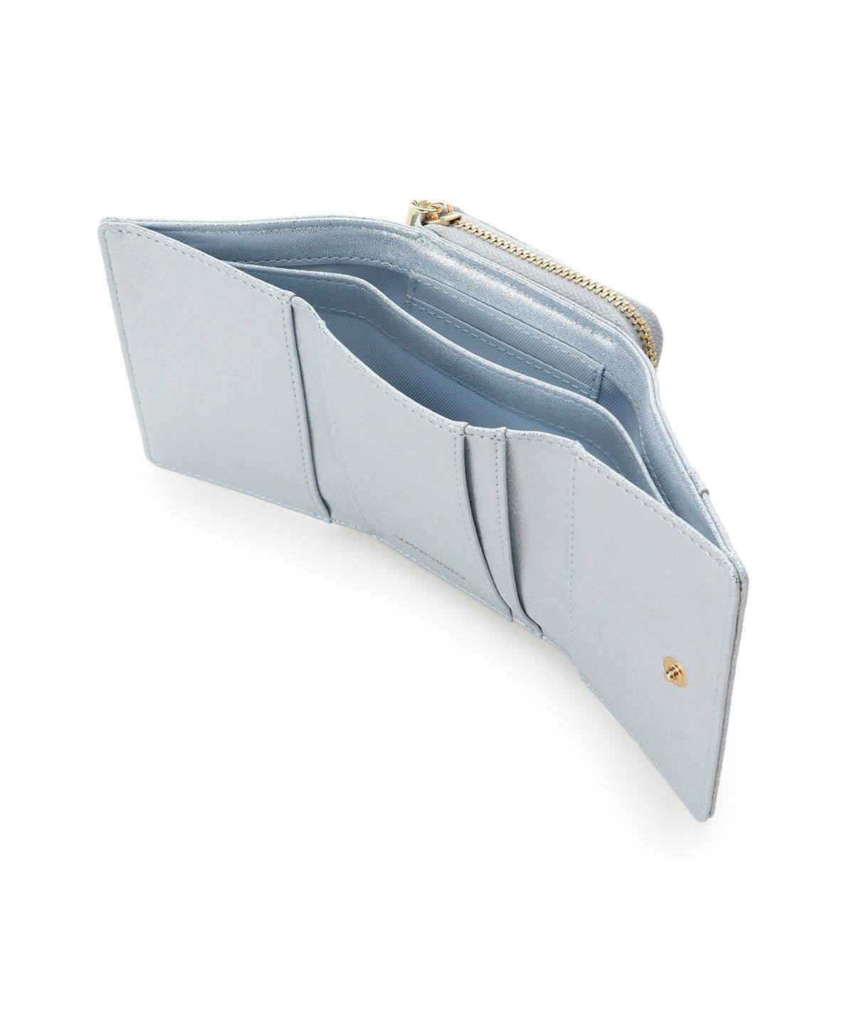 Samantha Vega「アクセントリボンラメ折財布」|財布|