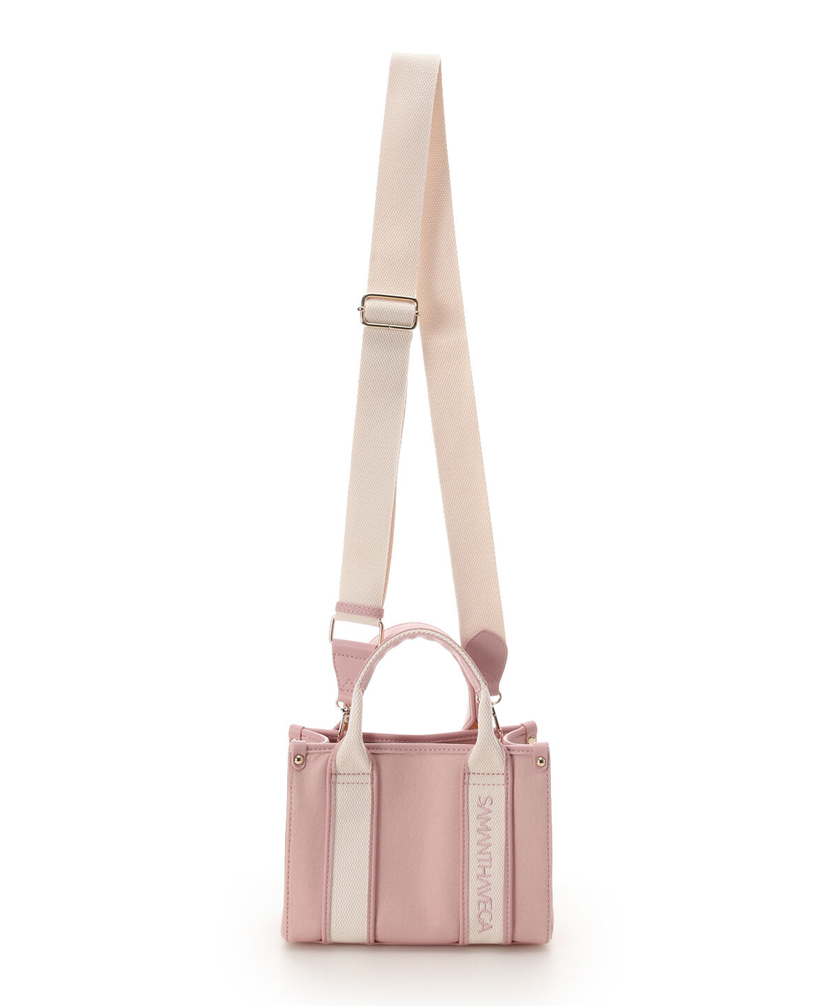 Samantha Vega「新色ロゴテープキャンバスショルダーバッグ（ミニ）」|ショルダー・メッセンジャー|