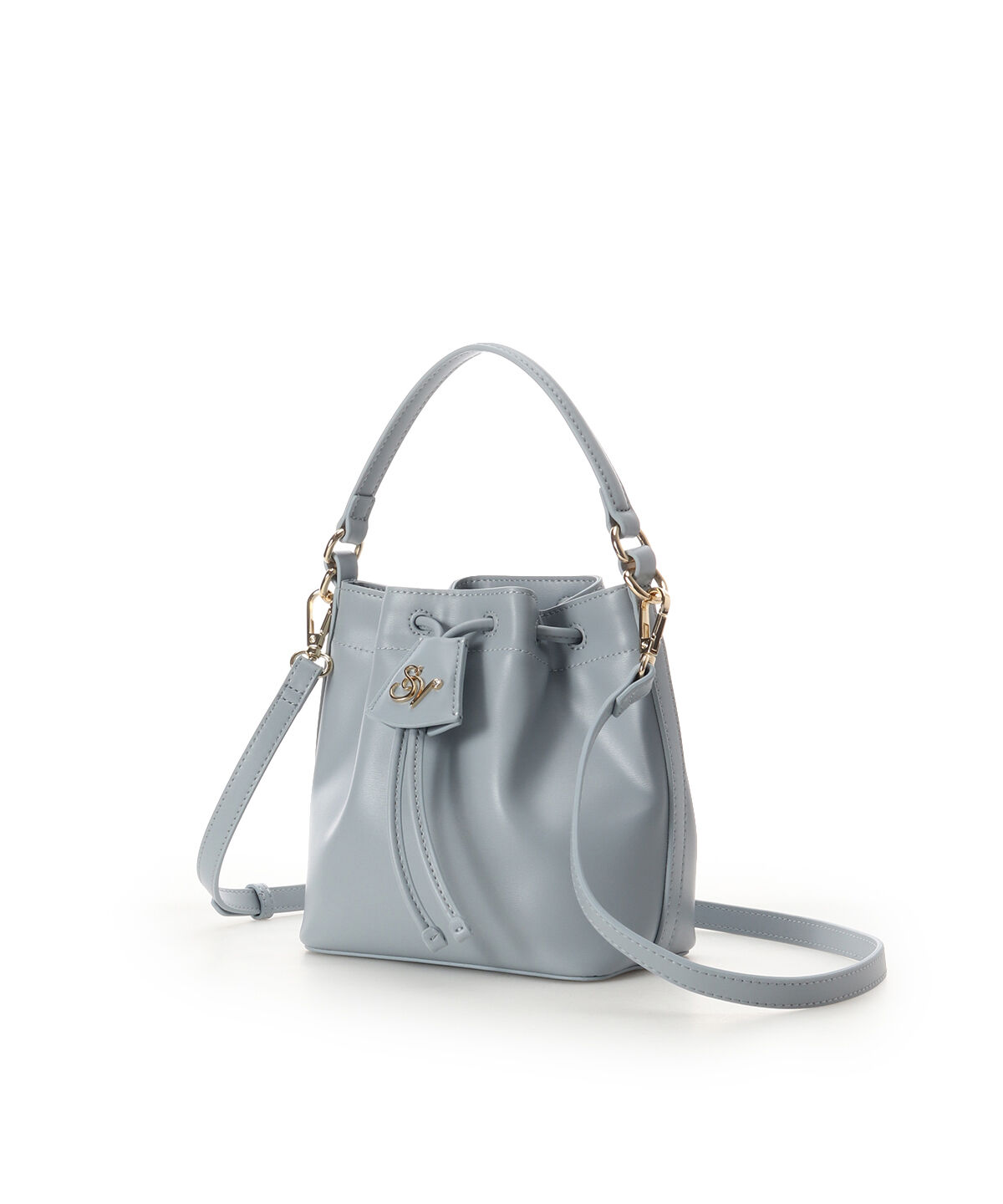 Samantha Vega「ロゴ金具巾着バッグ」|ショルダー・メッセンジャー|