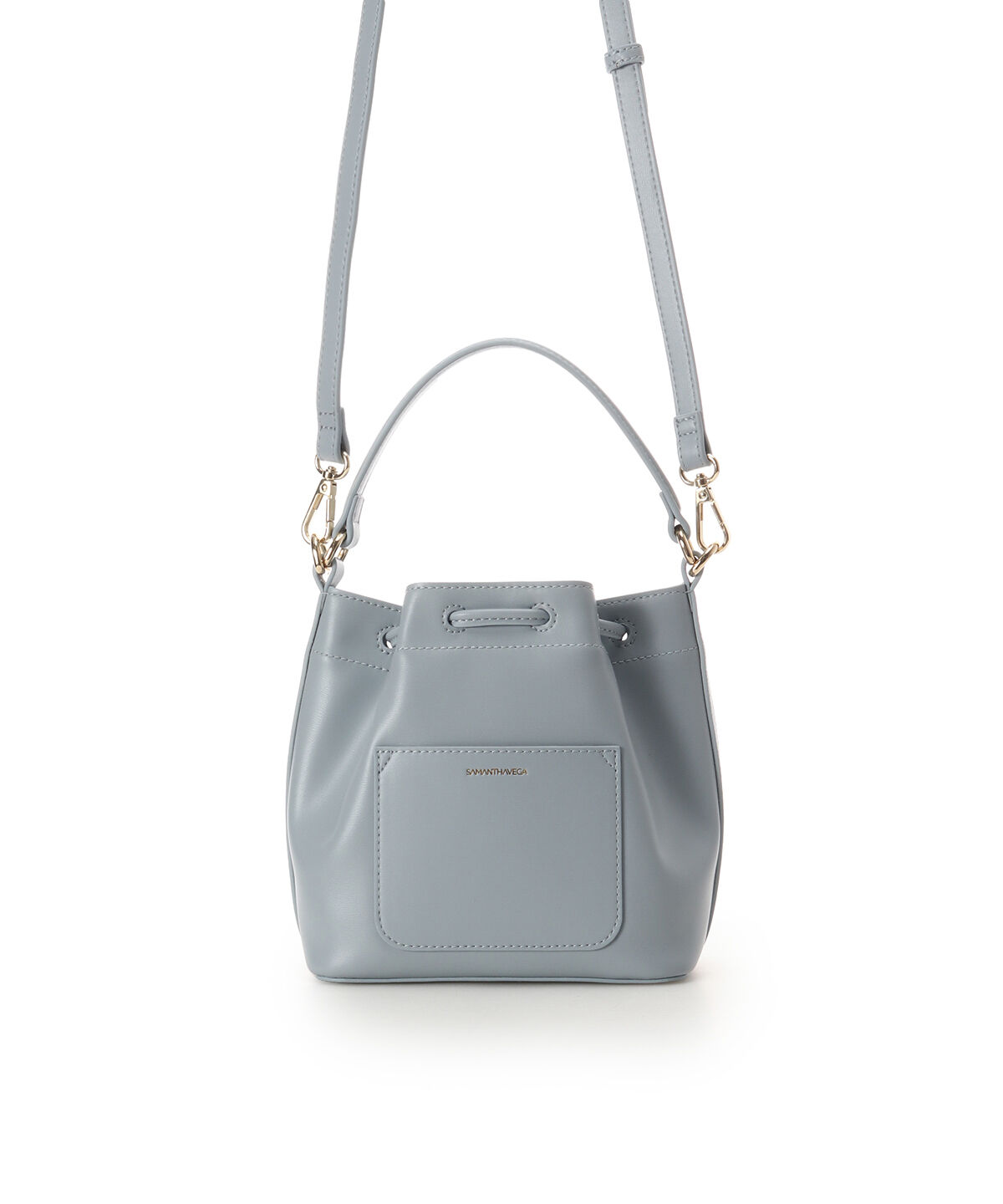 Samantha Vega「ロゴ金具巾着バッグ」|ショルダー・メッセンジャー|
