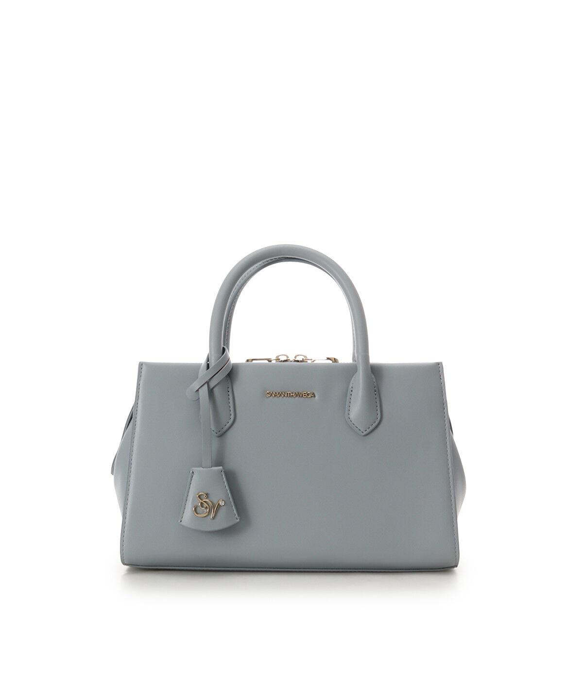 Samantha Vega「ロゴ金具ハンドバッグ」|ハンドバッグ|ダルブルー