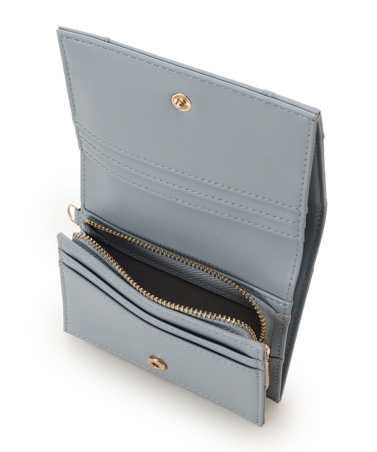 Samantha Vega「ロゴ金具折財布」|財布|