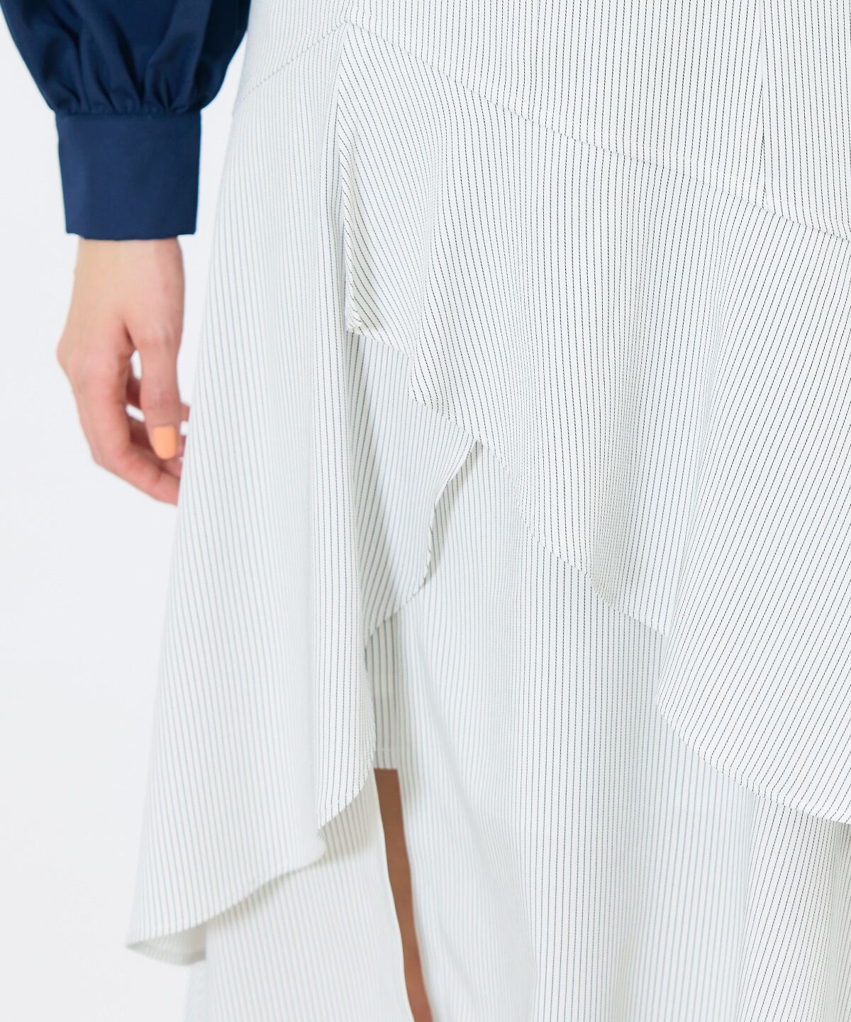 アンドクチュール「レイヤードティアードフリルスカート」|スカート|