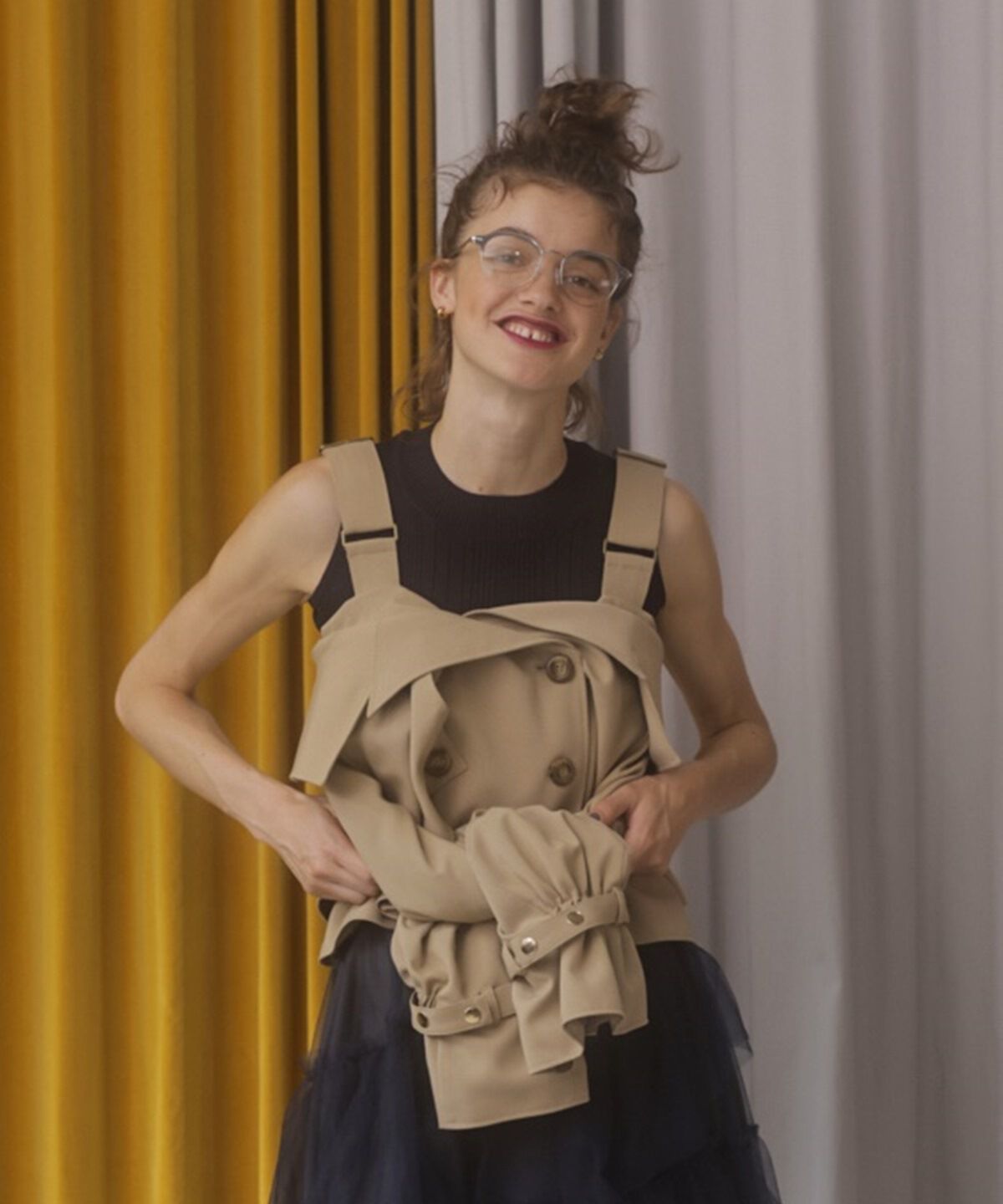 REDYAZEL「2WAYショートブルゾン」|ブルゾン・スタジャン|