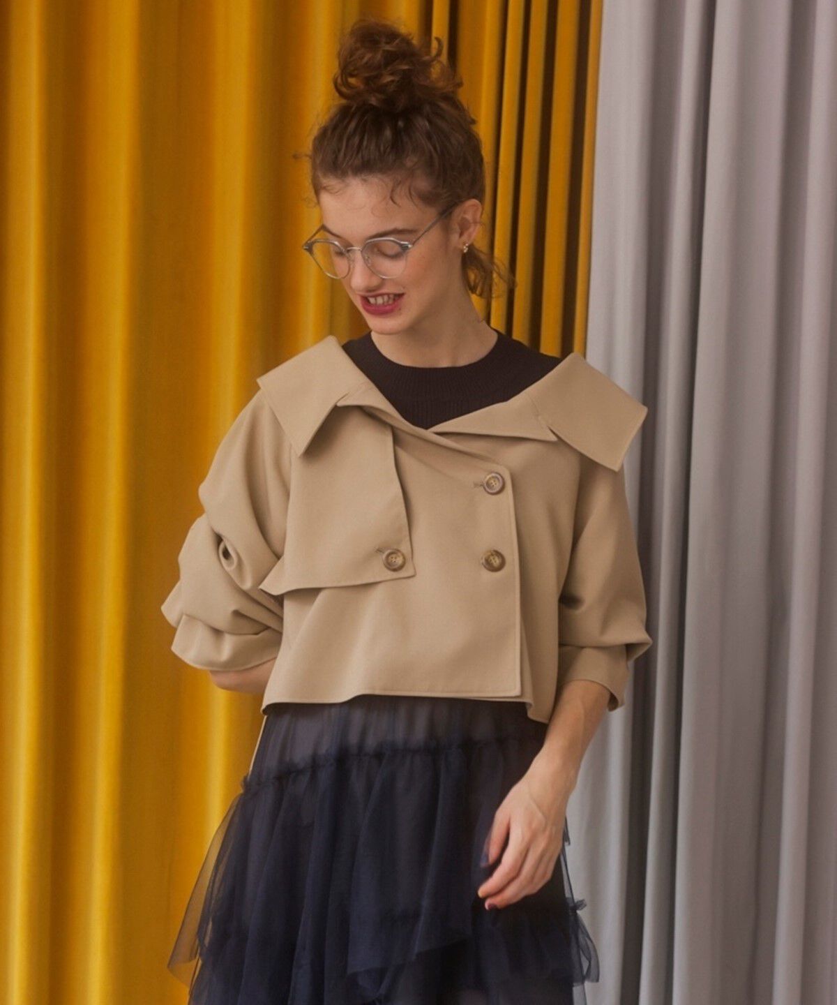 REDYAZEL「2WAYショートブルゾン」|ブルゾン・スタジャン|