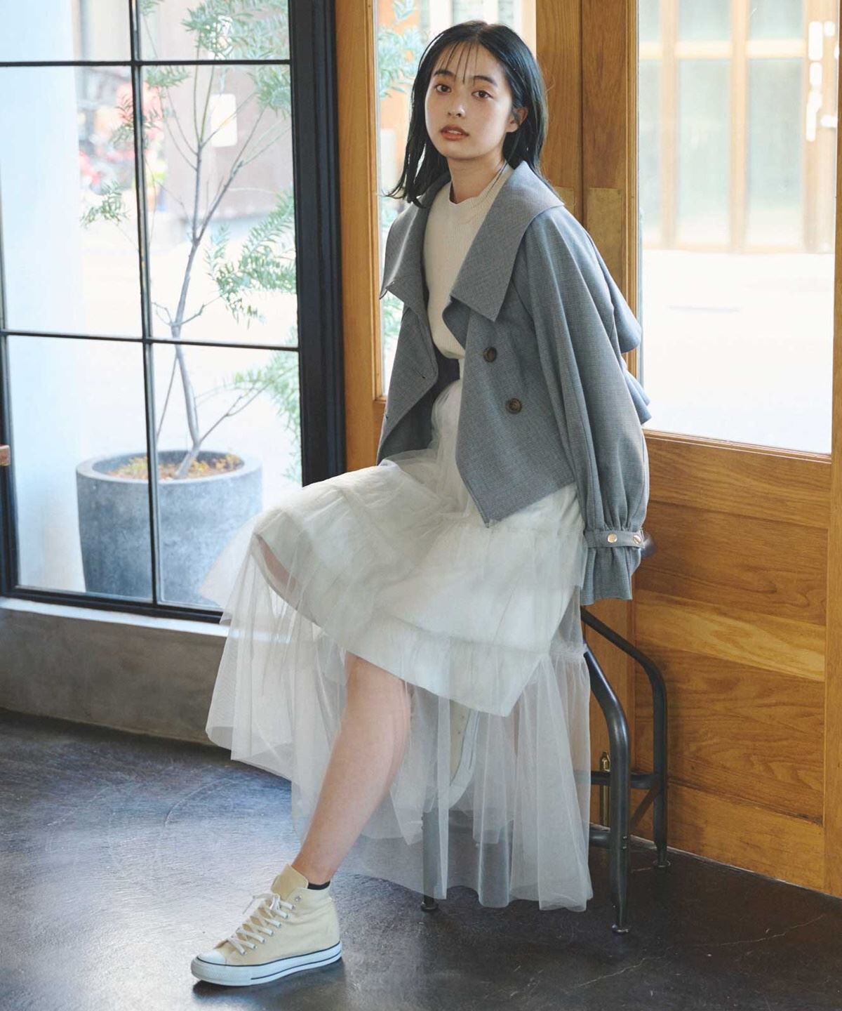 REDYAZEL「2WAYショートブルゾン」|ブルゾン・スタジャン|