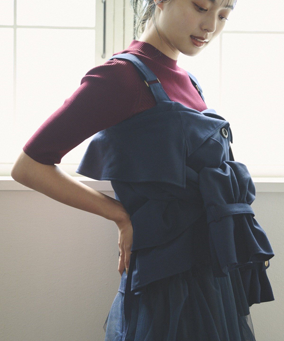 REDYAZEL「2WAYショートブルゾン」|ブルゾン・スタジャン|