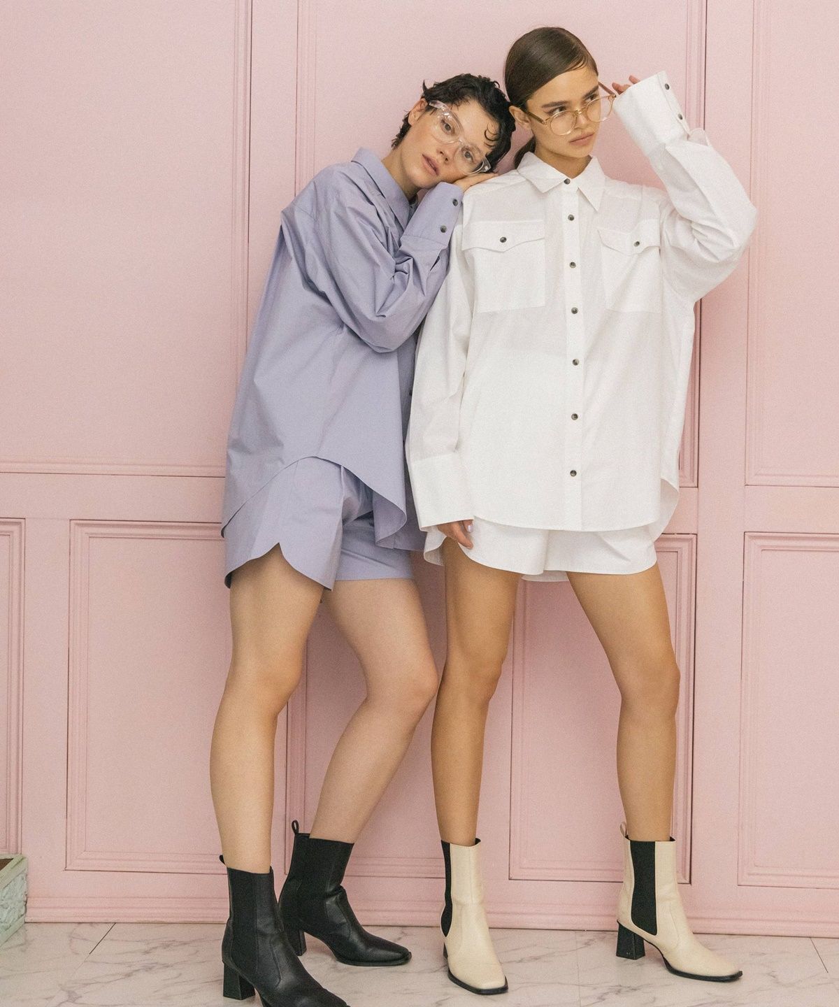 REDYAZEL「コットンポケットビッグシャツ」|シャツ・ブラウス|