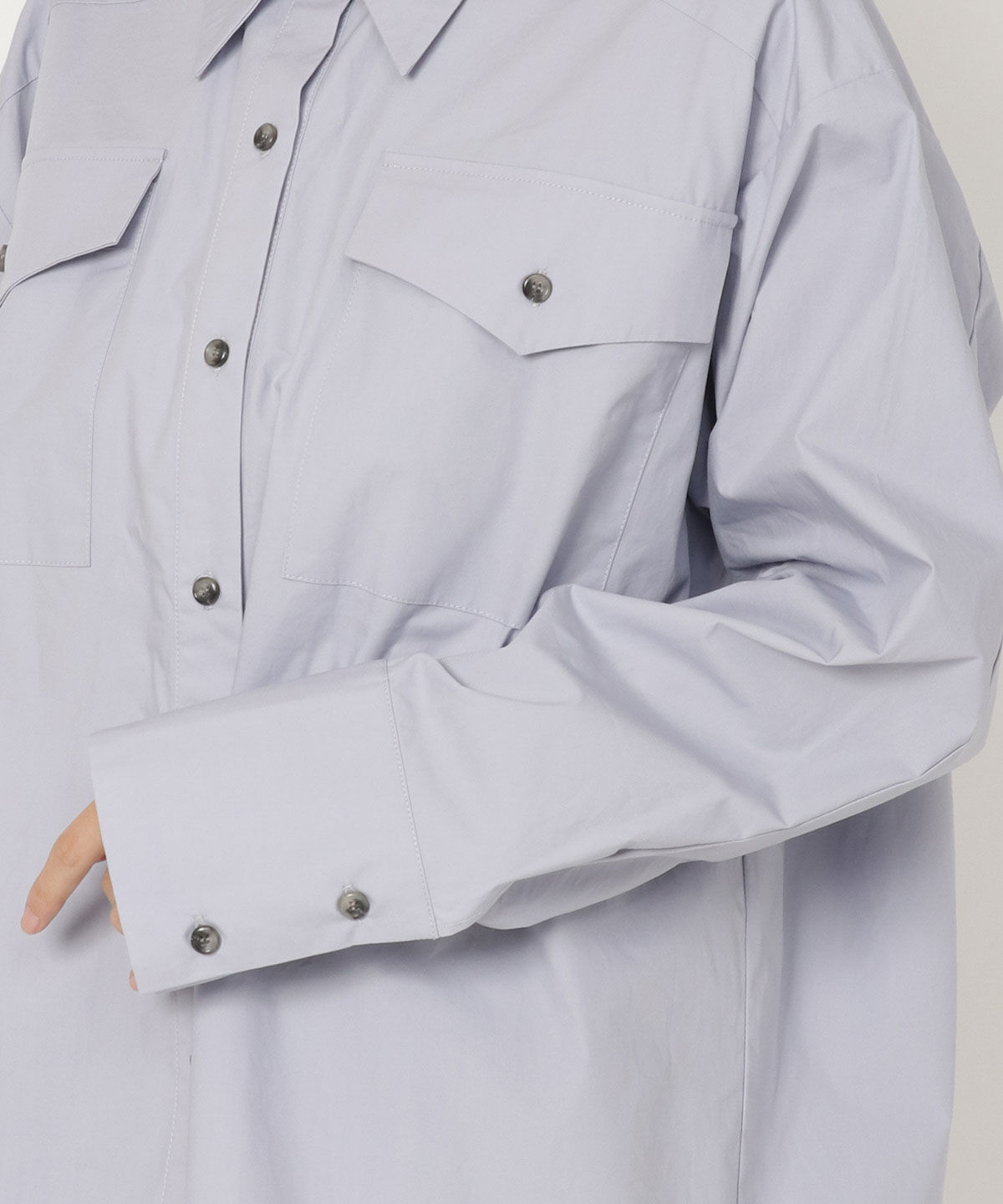 REDYAZEL「コットンポケットビッグシャツ」|シャツ・ブラウス|