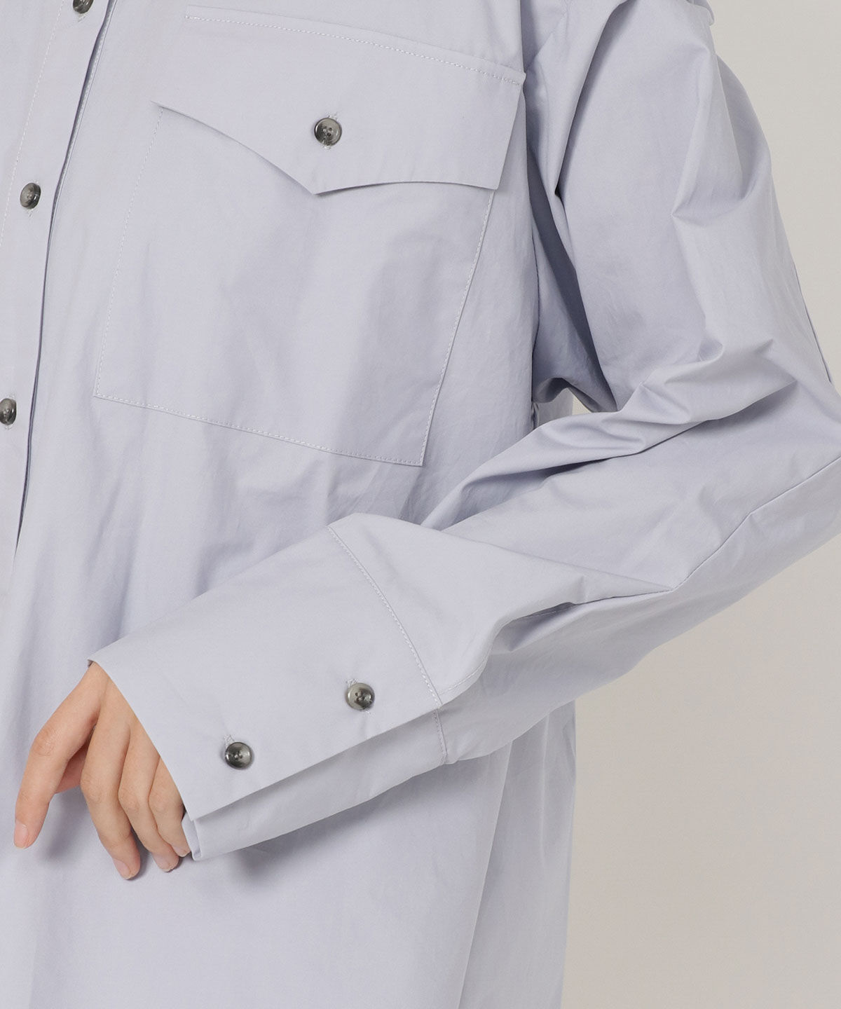 REDYAZEL「コットンポケットビッグシャツ」|シャツ・ブラウス|