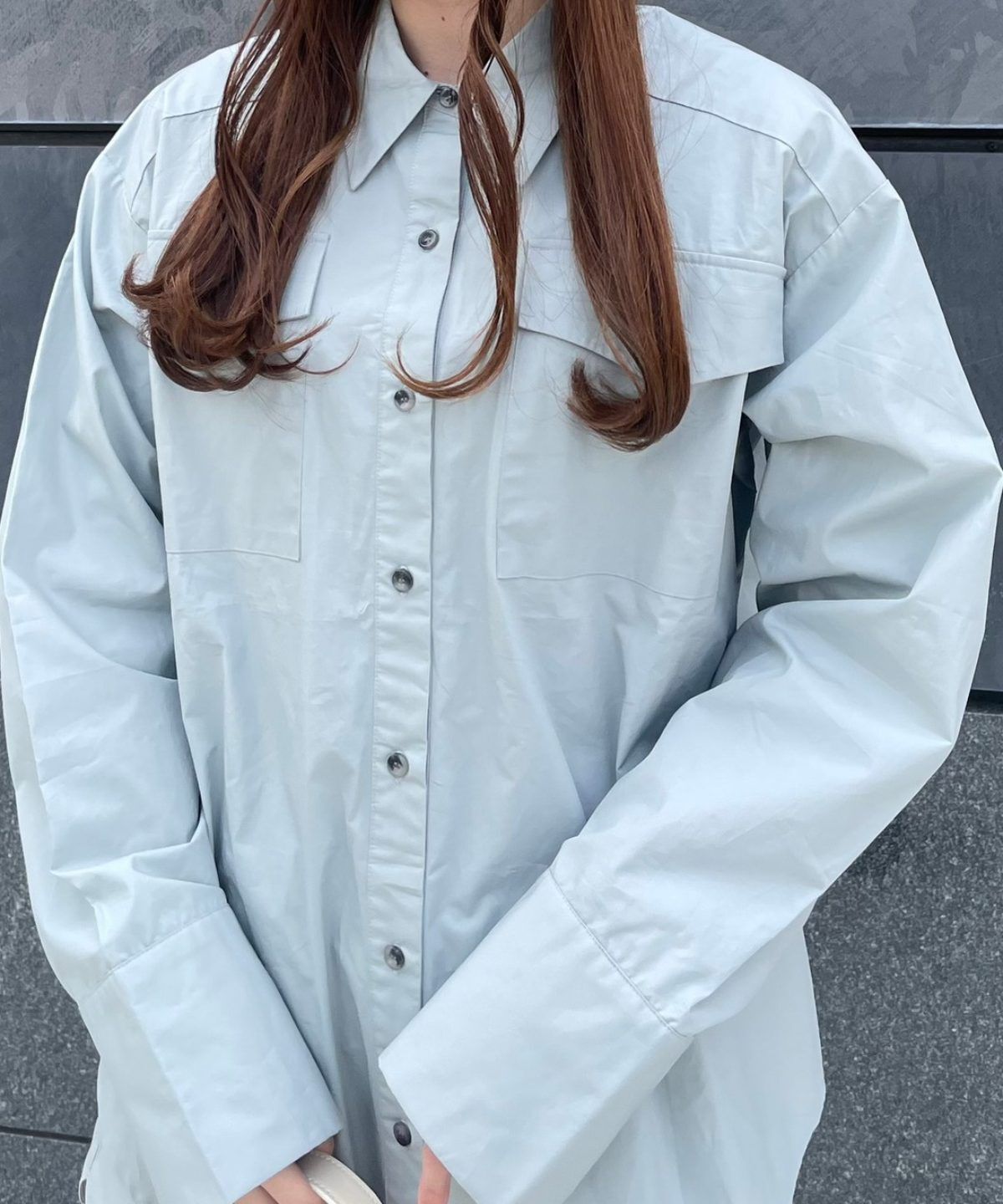 REDYAZEL「コットンポケットビッグシャツ」|シャツ・ブラウス|