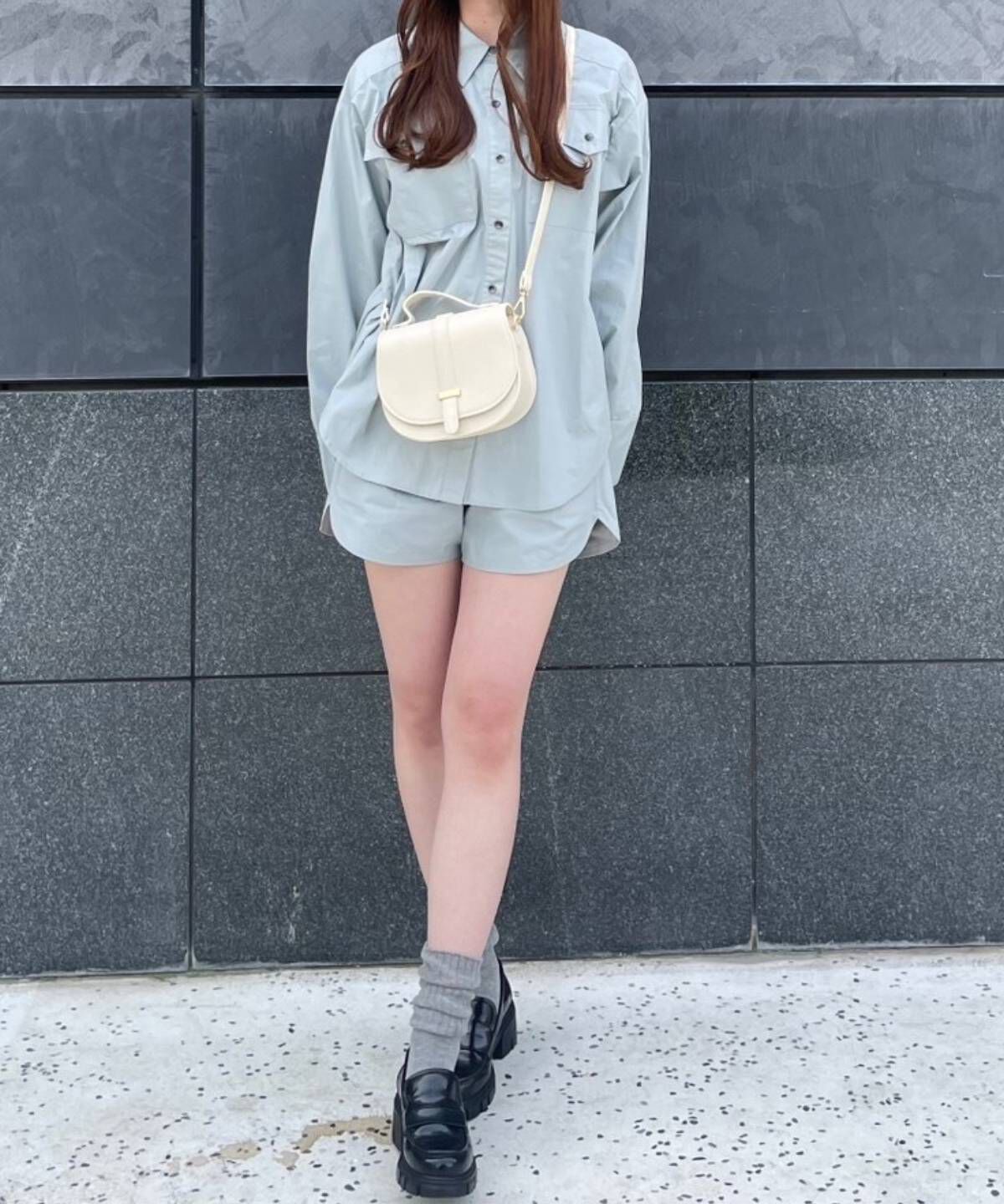 REDYAZEL「コットンポケットビッグシャツ」|シャツ・ブラウス|