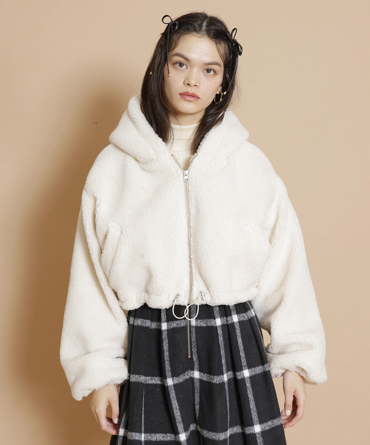 REDYAZEL「フードボアブルゾン」|その他|