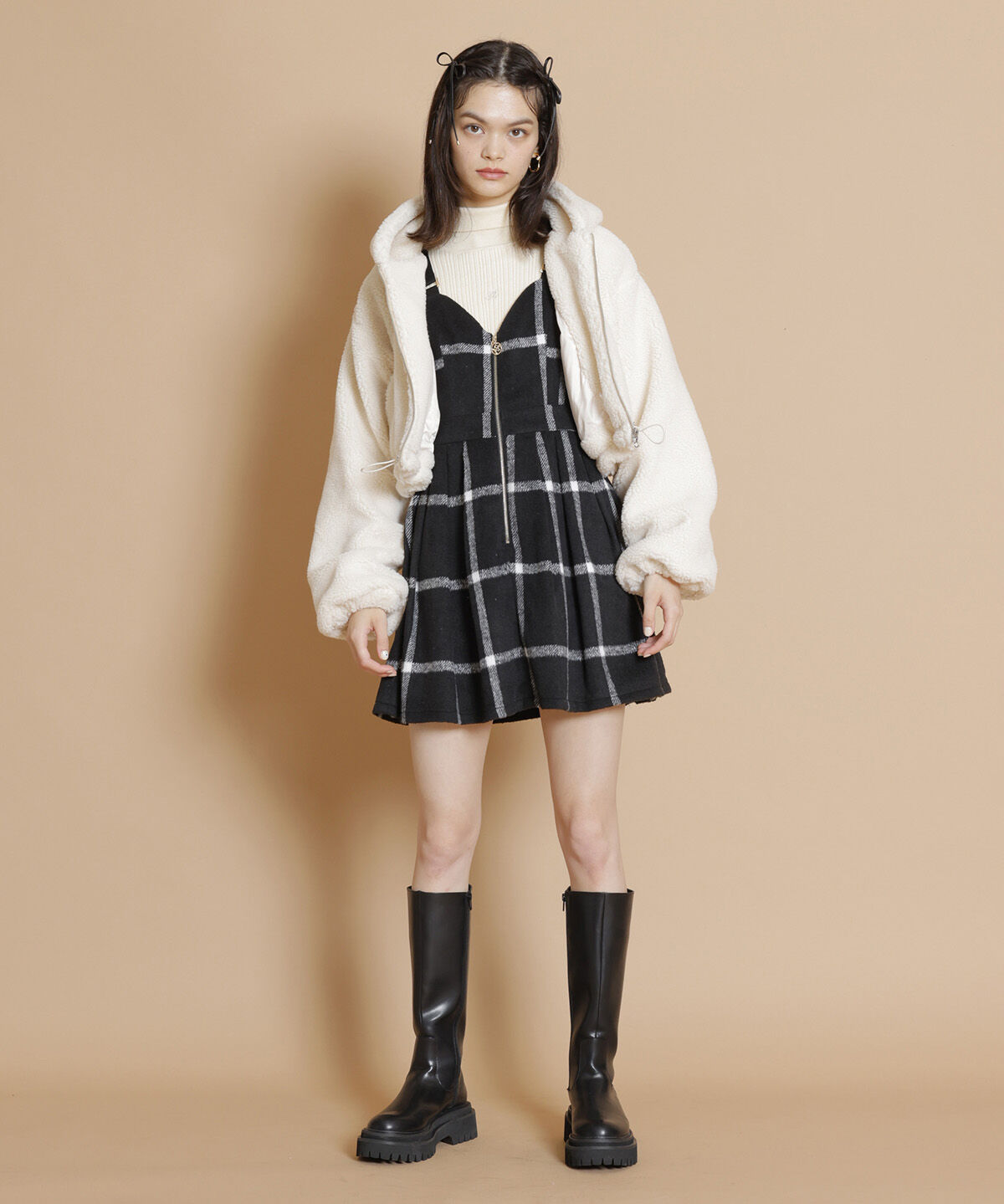 REDYAZEL「フードボアブルゾン」|その他|