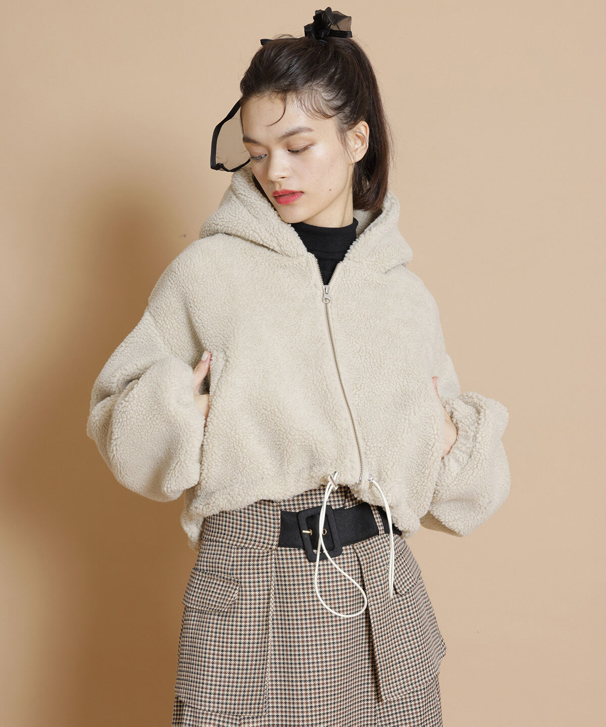 REDYAZEL「フードボアブルゾン」|その他|