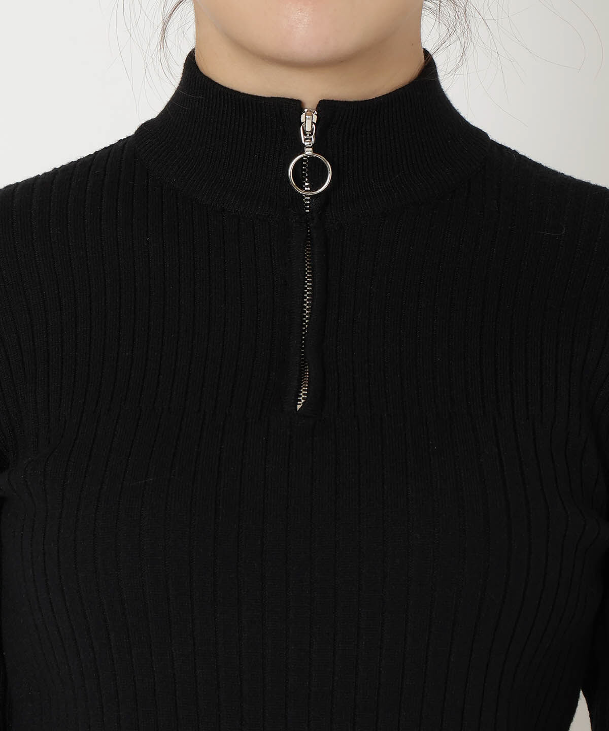 REDYAZEL「ジップアップニット」|ニット・セーター|