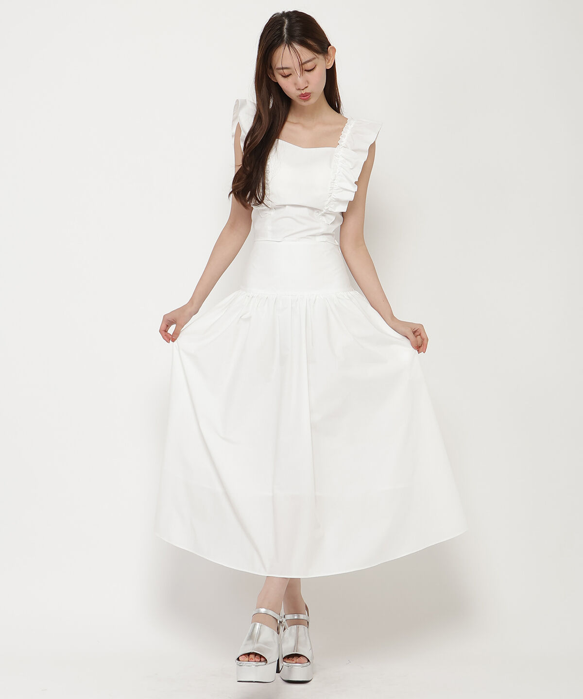 REDYAZEL「ギャザーショートブラウス」|シャツ・ブラウス|