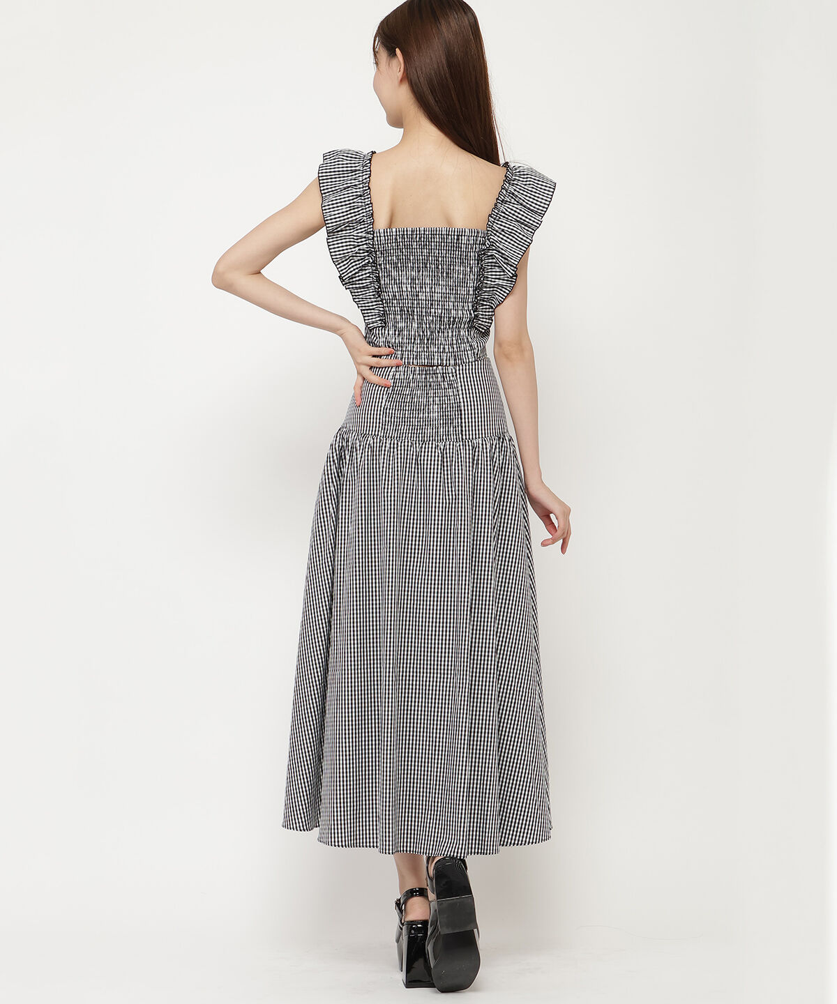 REDYAZEL「ギャザーショートブラウス」|シャツ・ブラウス|