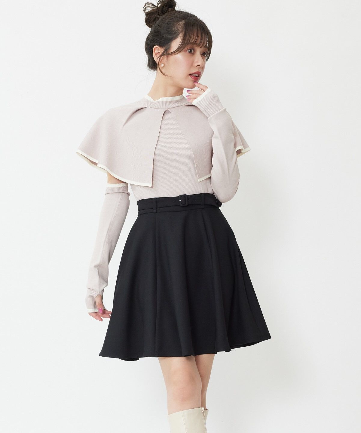 WILLSELECTION「アームカバーSETプルオーバー」|ニット・セーター|