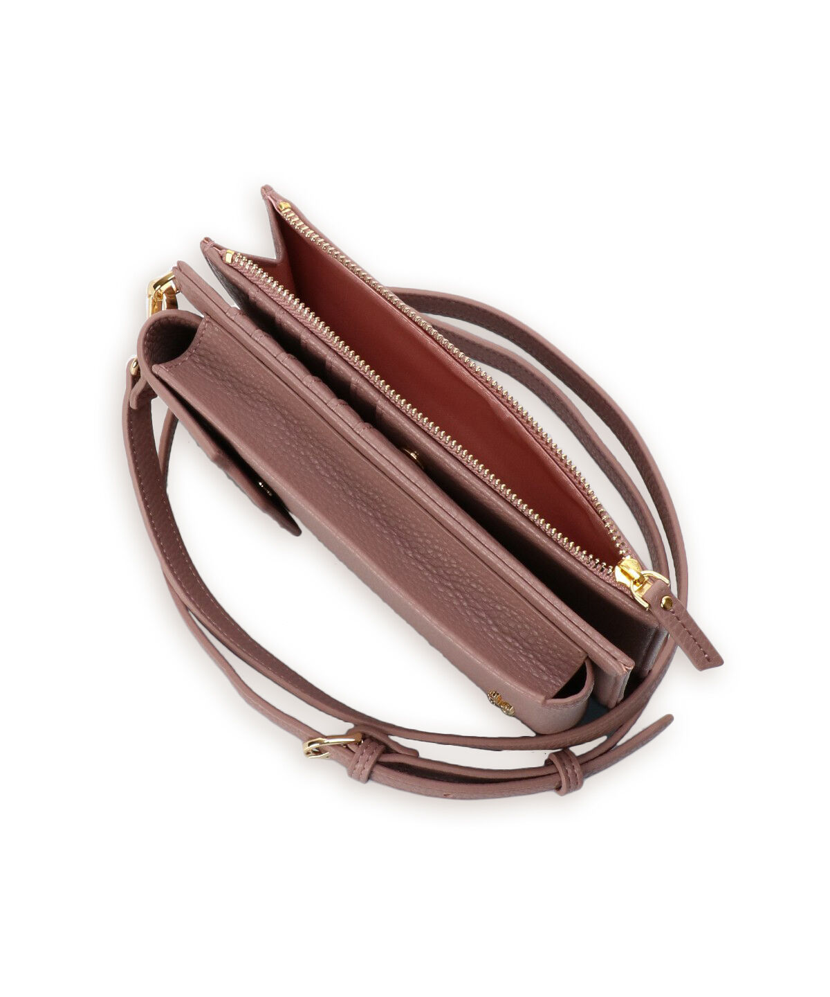 Samantha Thavasa Petit Choice「ウェーブフラップスマホショルダー」|ショルダー・メッセンジャー|