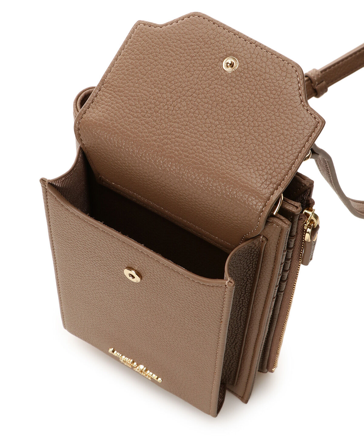 Samantha Thavasa Petit Choice「ウェーブフラップスマホショルダー」|ショルダー・メッセンジャー|