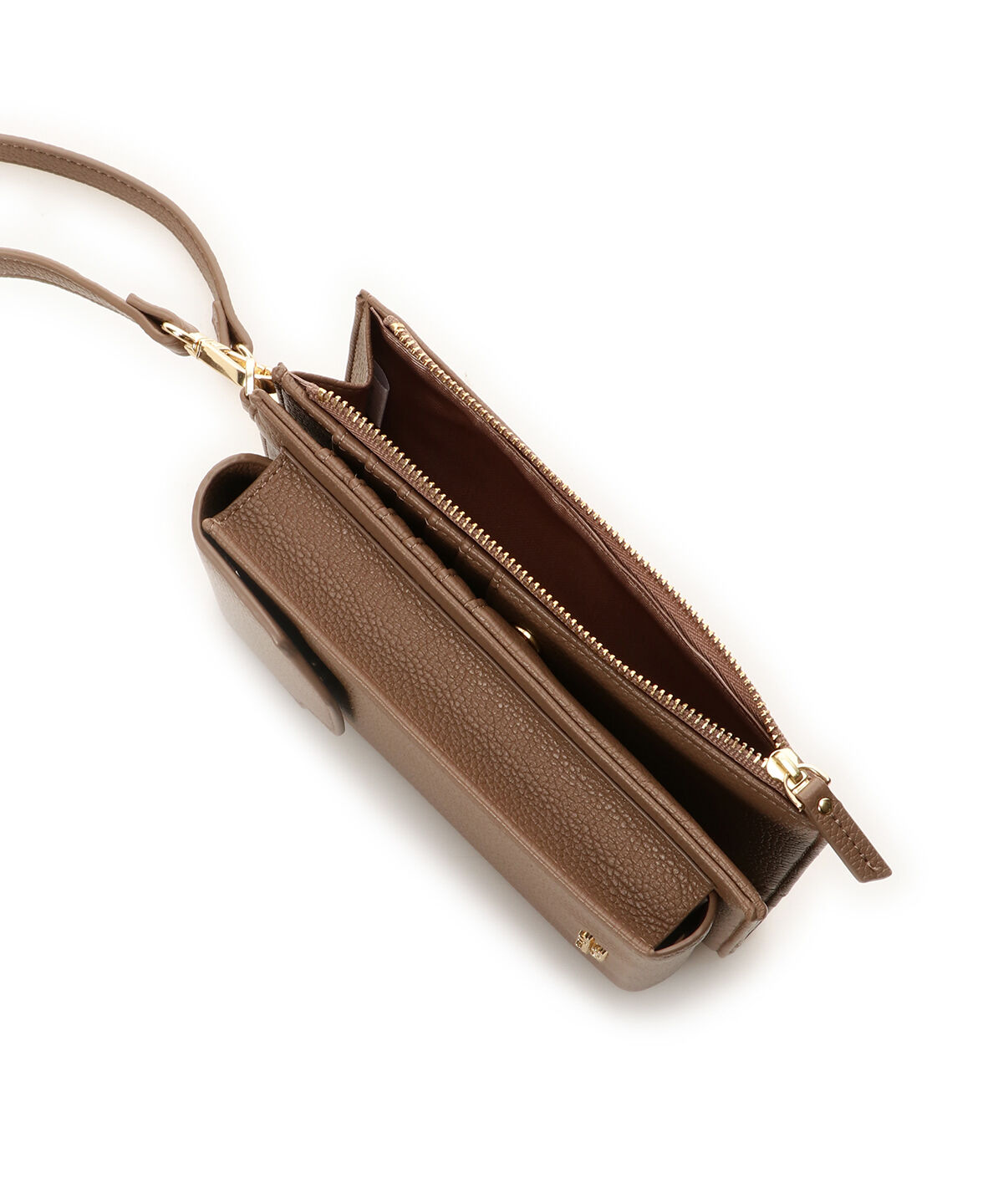 Samantha Thavasa Petit Choice「ウェーブフラップスマホショルダー」|ショルダー・メッセンジャー|