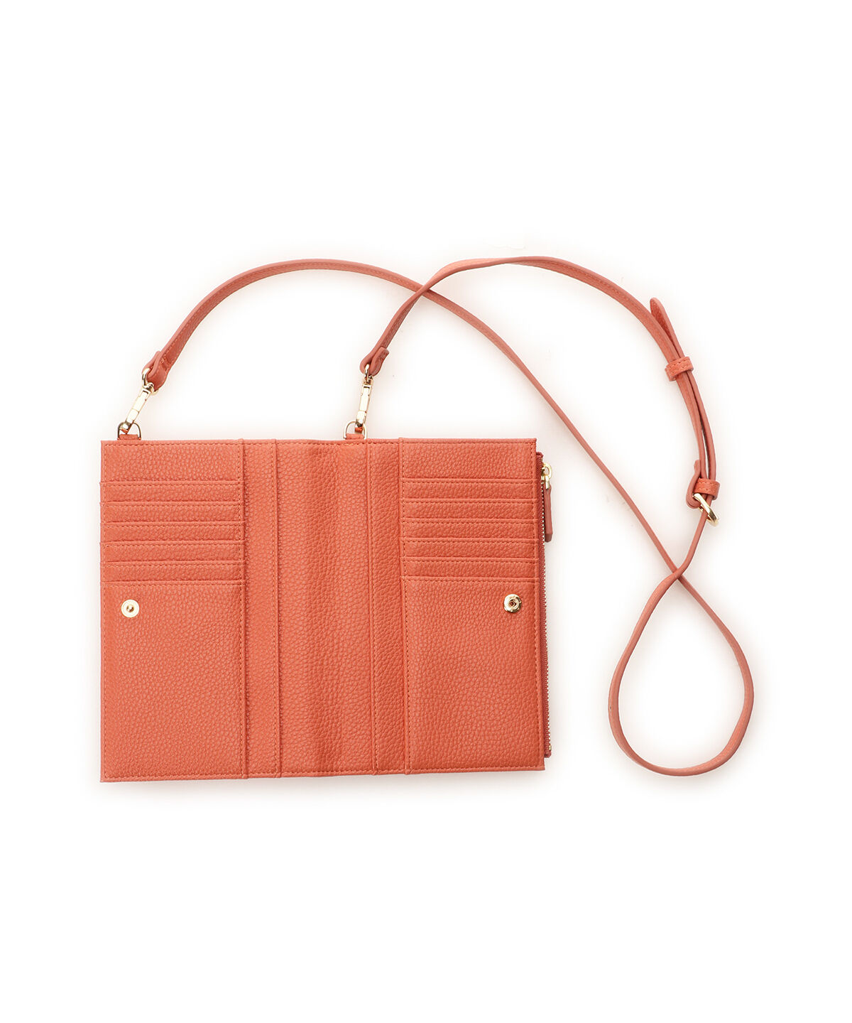 Samantha Thavasa Petit Choice「ウェーブフラップスマホショルダー」|ショルダー・メッセンジャー|