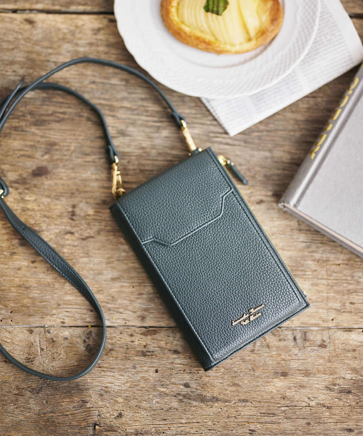 Samantha Thavasa Petit Choice「ウェーブフラップスマホショルダー」|ショルダー・メッセンジャー|