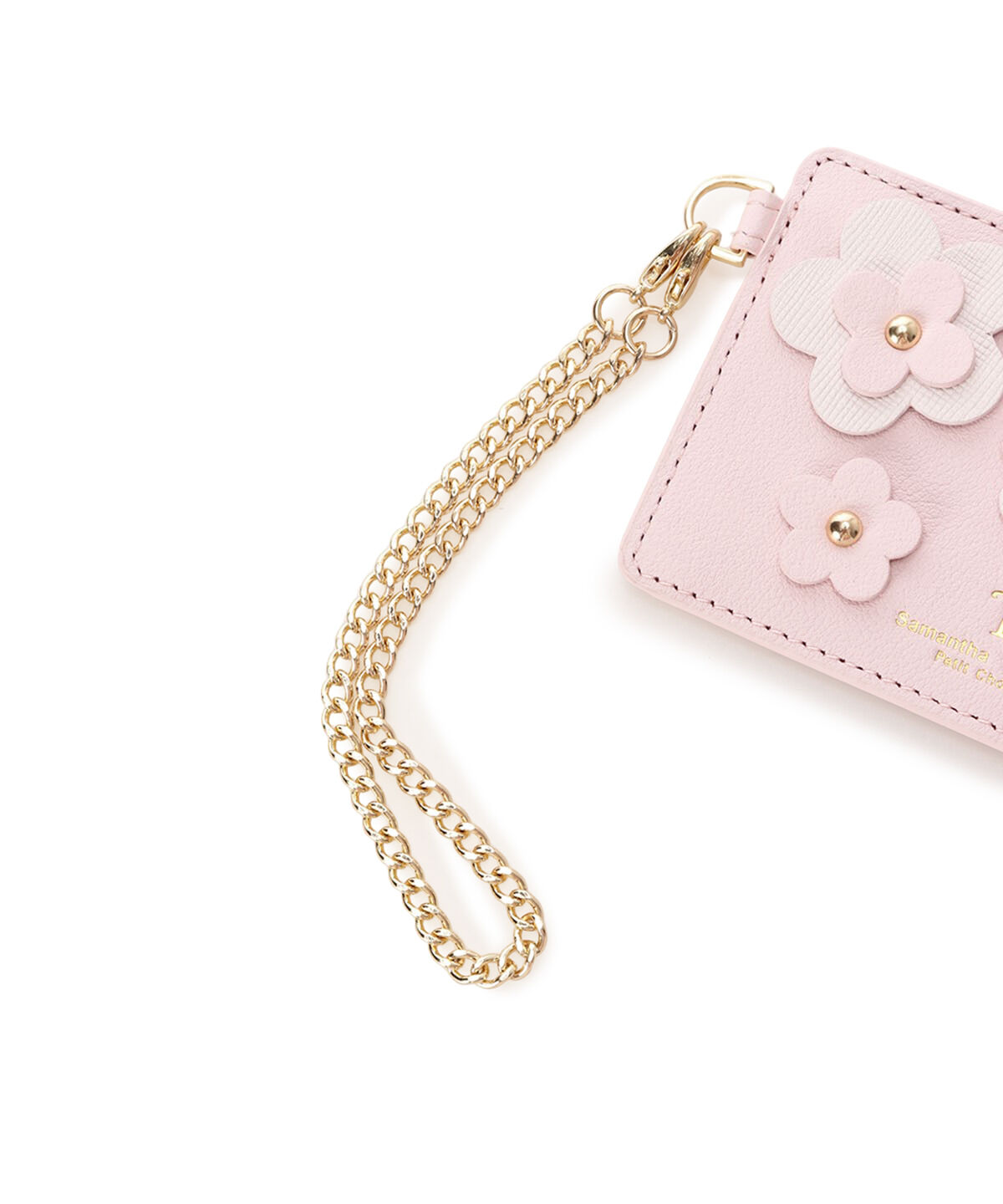 Samantha Thavasa Petit Choice「フラワーパッチ パスケース」|定期入れ|