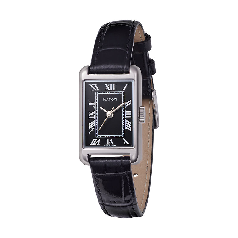 MATOW「〈MATOW (マトウ)〉 Tsuki 朧月 -おぼろづき- ｽｸｴｱ ｼﾙﾊﾞｰﾚｻﾞｰ ﾉﾜｰﾙ」|腕時計|