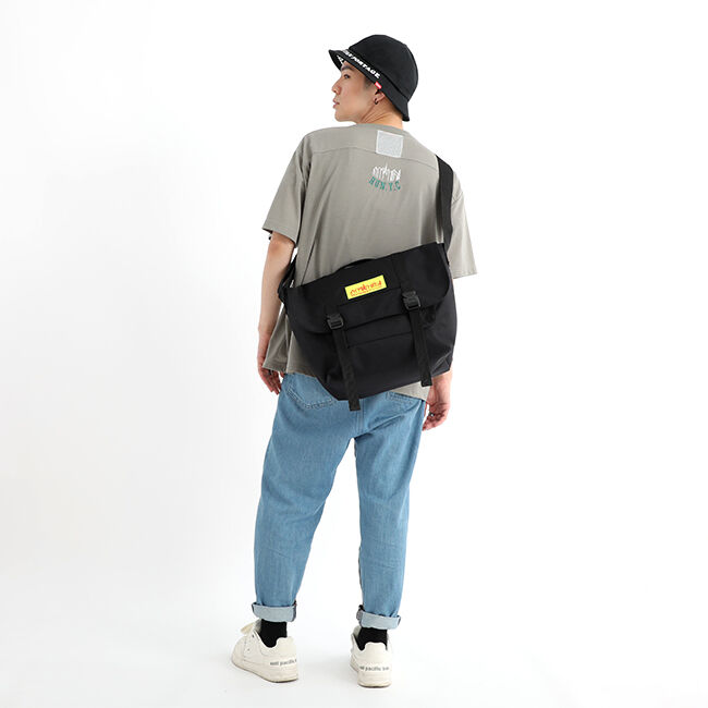 Manhattan Portage「Ny Messenger Bag Reflective Yellow Label」|ショルダー・メッセンジャー|