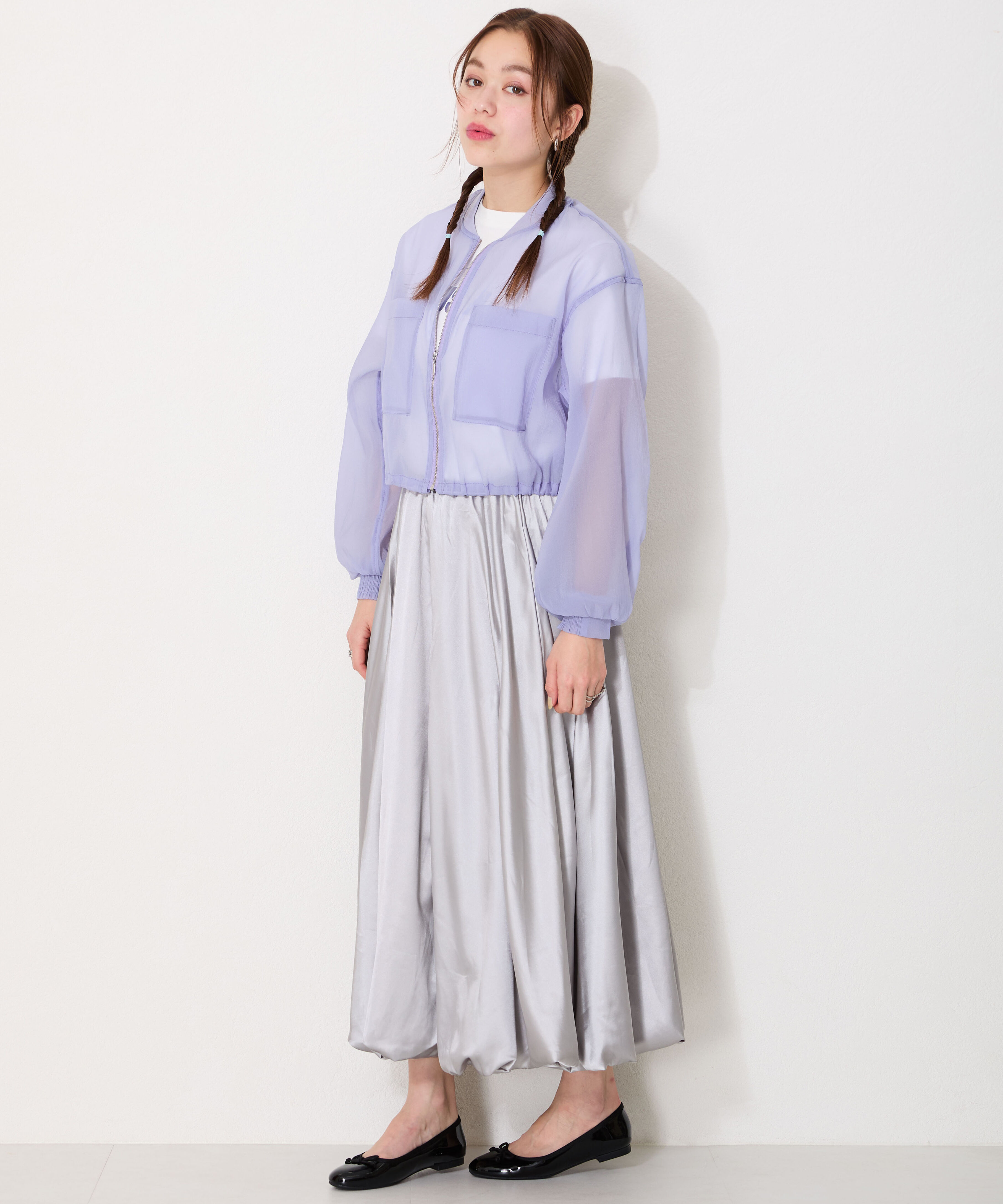 ORiental TRaffic「【 WEB限定 /累計7万足突破】 バレエシューズ /R-4006 パンプス フラット 厚手クッション エナメル」|パンプス|