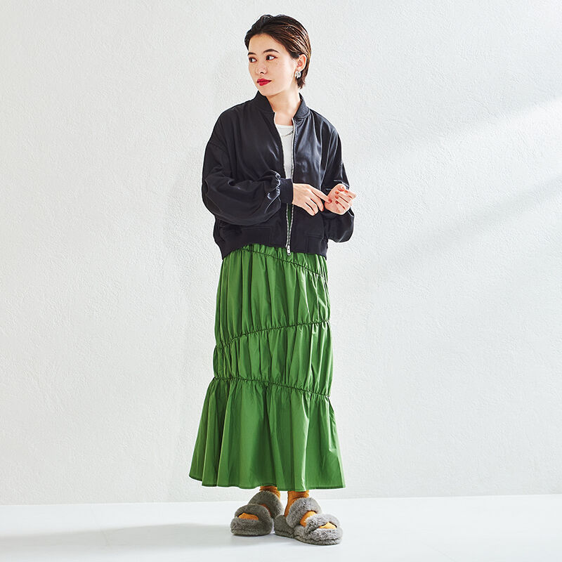 ORiental TRaffic「【EC限定】ダブルベルトファーサンダル/25303」|サンダル|