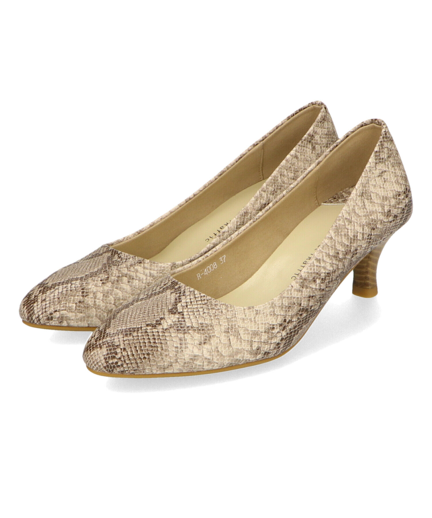 ORiental TRaffic「【WEB限定 / 累計9万足突破】 ミドルヒール パンプス /R-4008  ヒール5.5cm シンプル オフィス クッション」|パンプス|