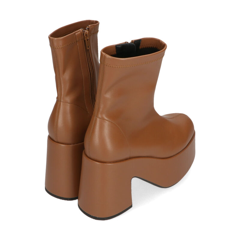 ORiental TRaffic「ラウンドトゥボリュームストレッチブーツ/21422」|ショートブーツ|