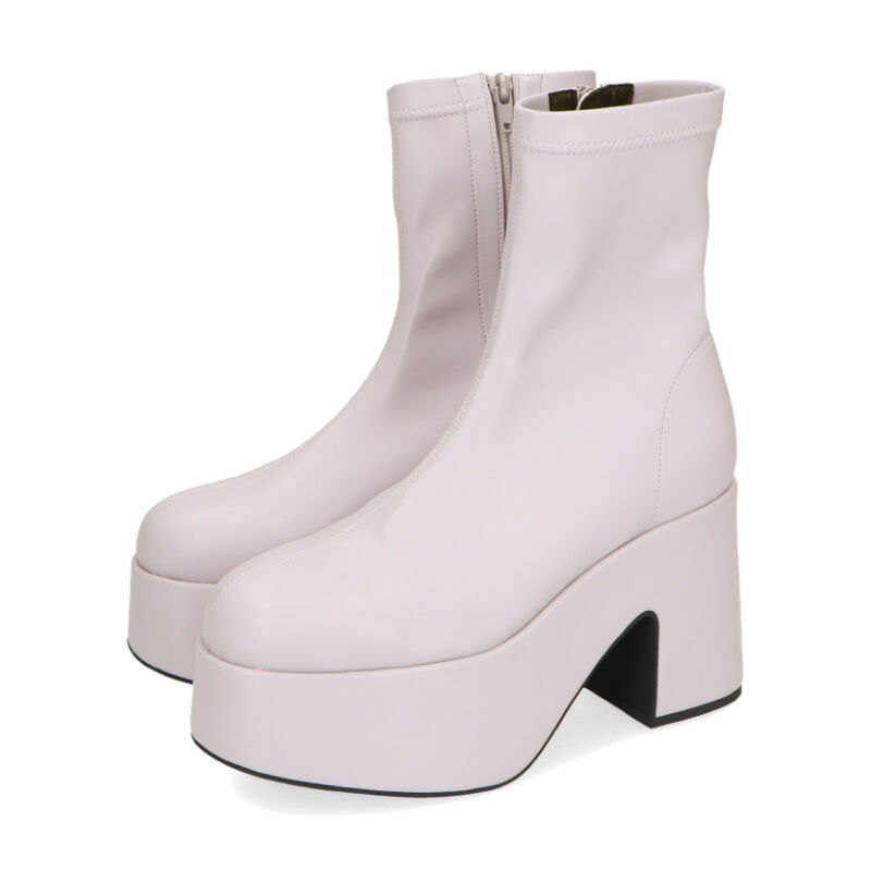 ORiental TRaffic「ラウンドトゥボリュームストレッチブーツ/21422」|ショートブーツ|