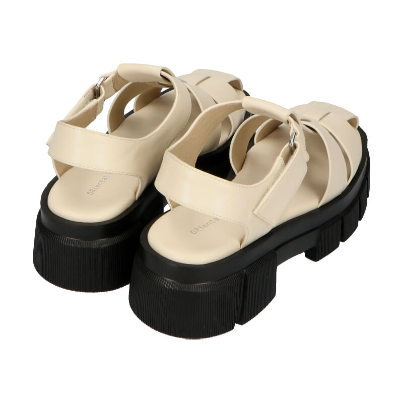 ORiental TRaffic「【アウトレット価格】厚底ワイドストラップグルカサンダル/31226 グルカサンダル 人気 トレンド」|サンダル|