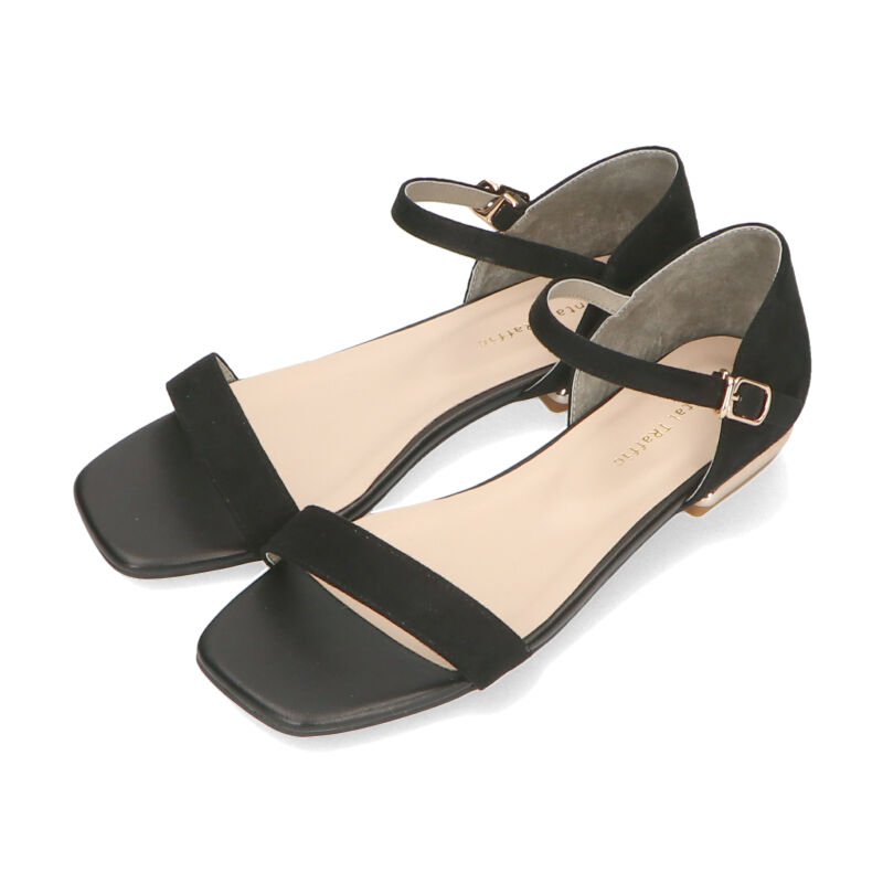 ORiental TRaffic「【アウトレット価格】メタリックヒールフラットサンダル/31204」|サンダル|