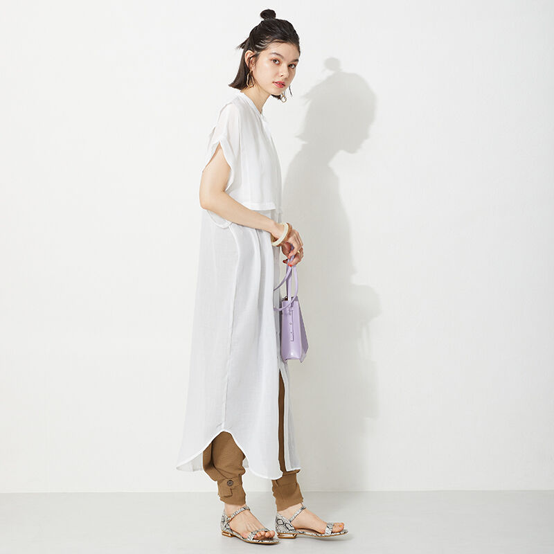 ORiental TRaffic「【アウトレット価格】メタリックヒールフラットサンダル/31204」|サンダル|