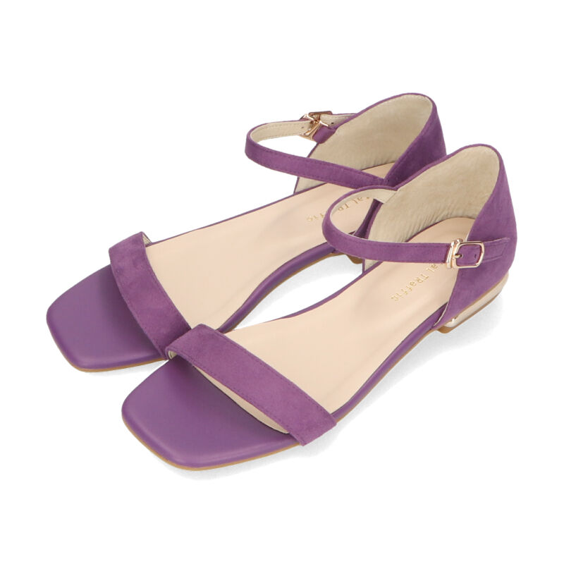 ORiental TRaffic「【アウトレット価格】メタリックヒールフラットサンダル/31204」|サンダル|