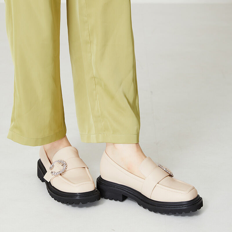 ORiental TRaffic「厚底ビジューバックルベルトシューズ/31315」|ビジネス・ドレスシューズ|