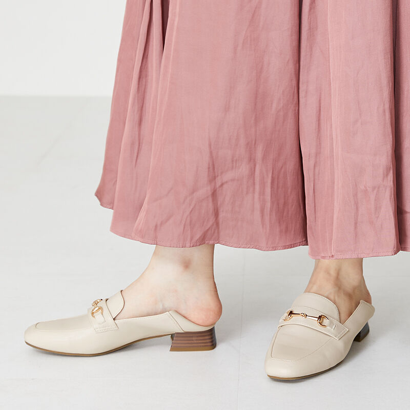 WA Oriental TRaffic「スクエアトゥバブーシュローファー/32305」|パンプス|