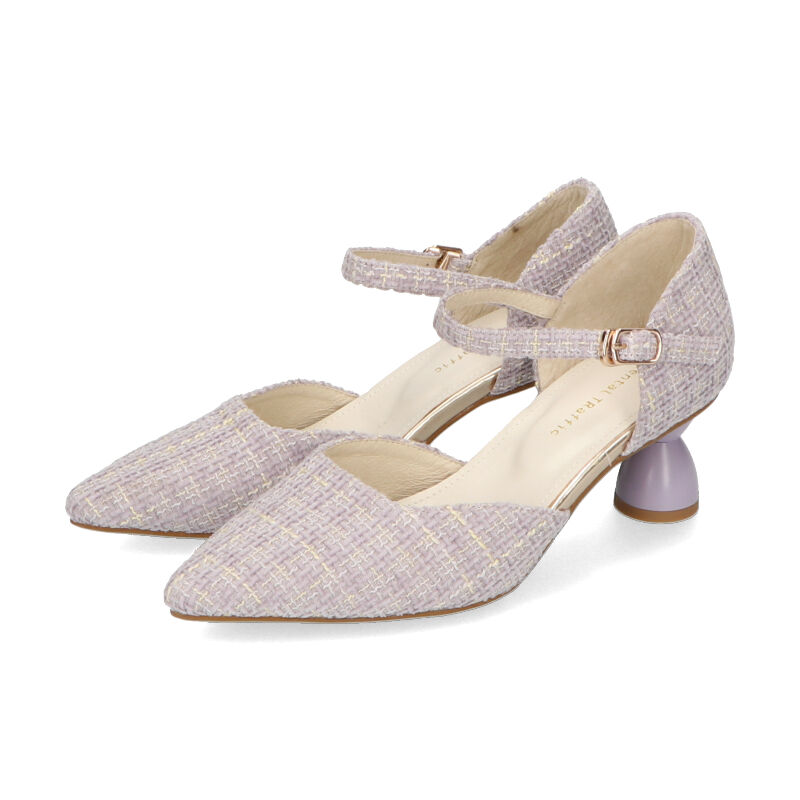 ORiental TRaffic「変形ヒールセパレートパンプス/41123」|パンプス|