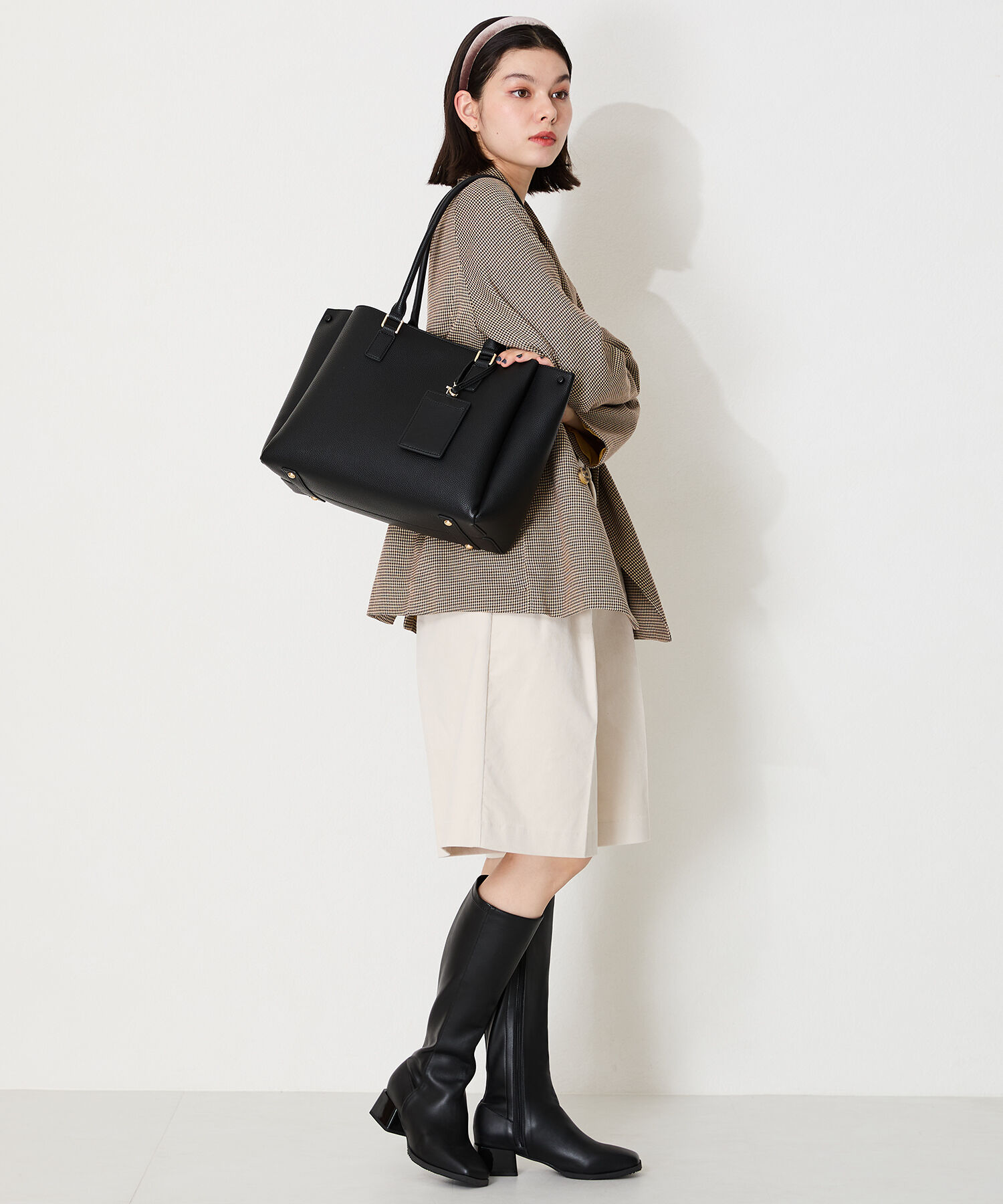 ORiental TRaffic「【BAG】A4横長トートバッグ/BA-220 通勤 通学 オフィスカジュアル 人気 トレンド 売れてる」|トートバッグ|